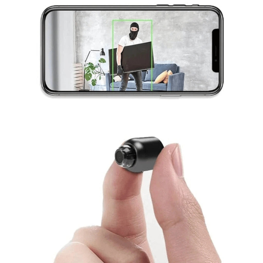 Small WiFi Security Camera Night Vision Surveillance Nanny Cam