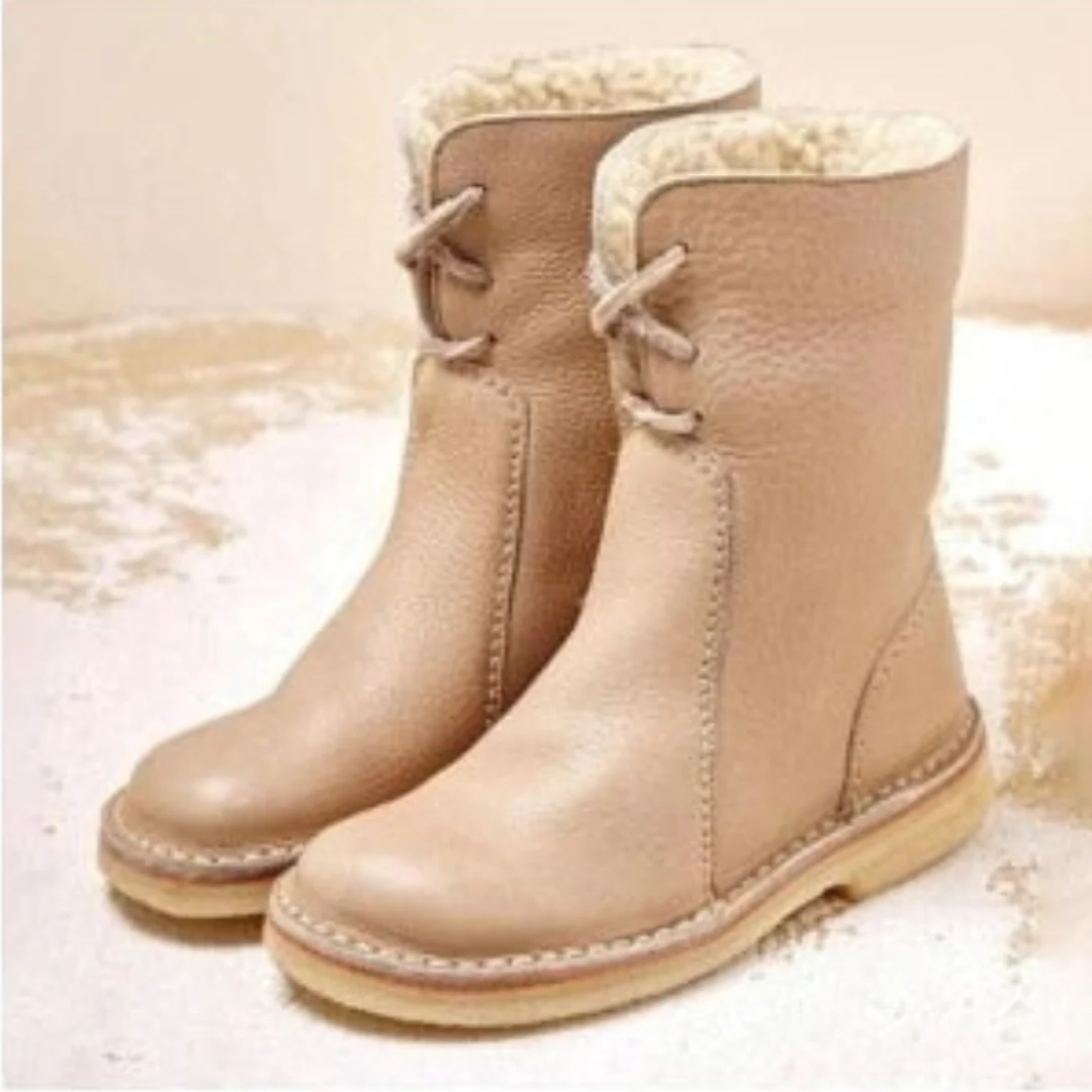 Myla - Waterproof Boots With Wool Lining