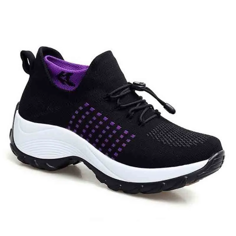 Women's Orthopedic Stretch Cushion Shoes Slip On Walking Shoes