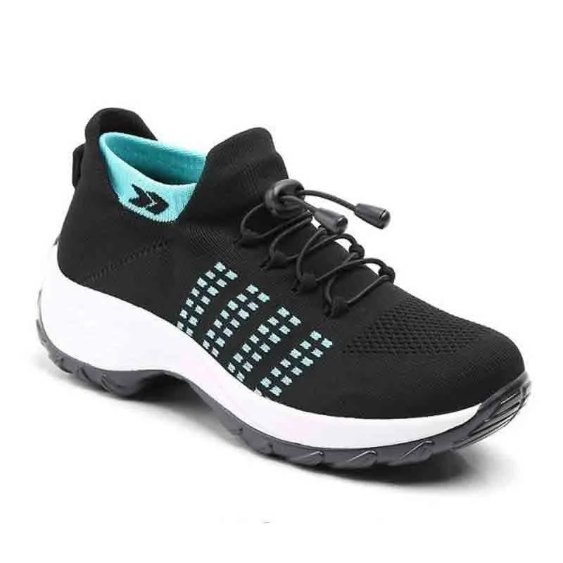Women's Orthopedic Stretch Cushion Shoes Slip On Walking Shoes