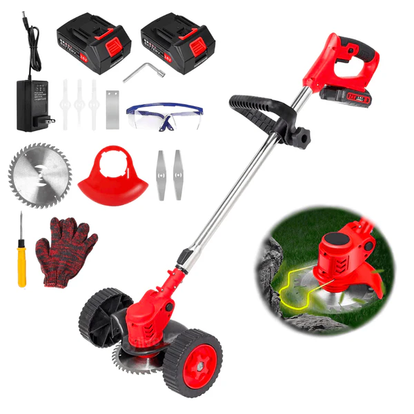 3-in-1 Cordless Electric Grass Lawn Mower (+ FREE set of blades)