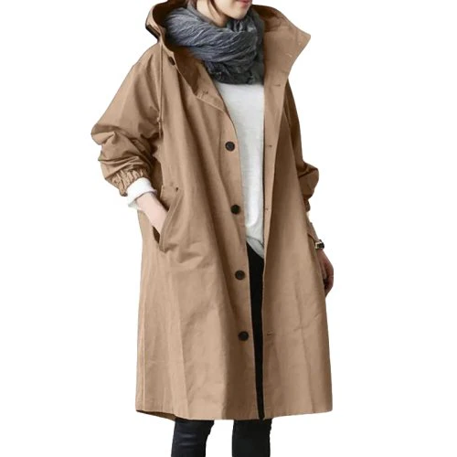 Yelena | Stylish Windbreaker Trenchcoat