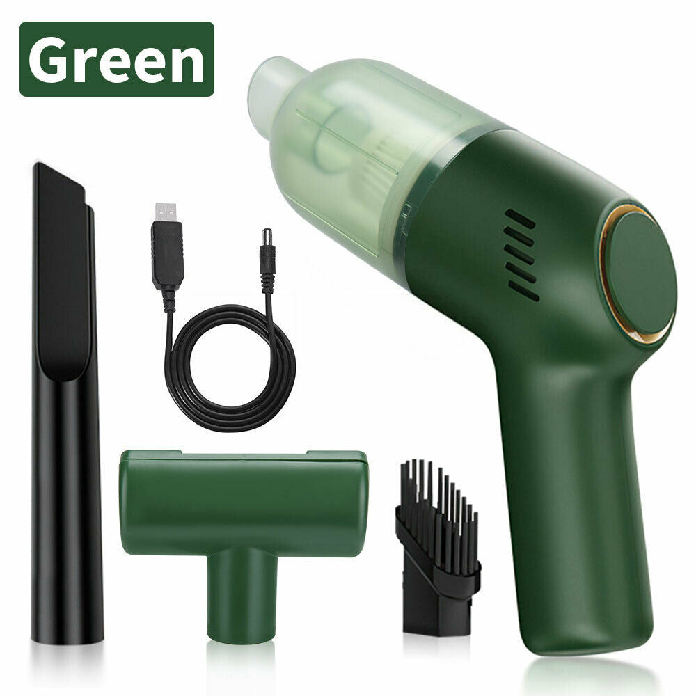 Mini Cordless Car Vacuum Cleaner - Strong Suction Vacuum