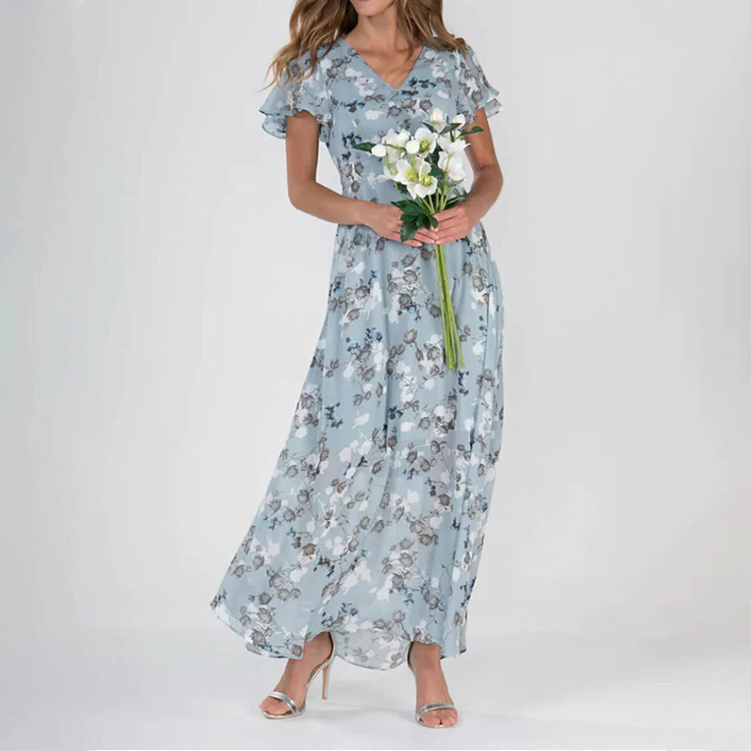 Sara - Stylish Floral Dress