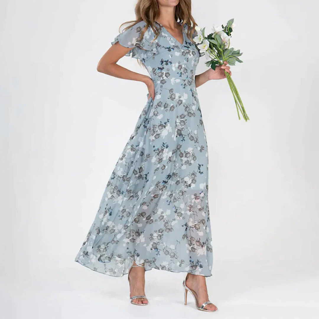 Sara - Stylish Floral Dress