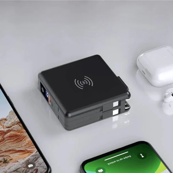 5-In-1 Universal Travel-Friendly Power Bank (+3 FREE Travel Adapters)