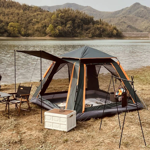 3 Secs Instant Pop-Up Tent - #1 Easiest, Fastest 1-Person Setup Camping Tent 🏕️