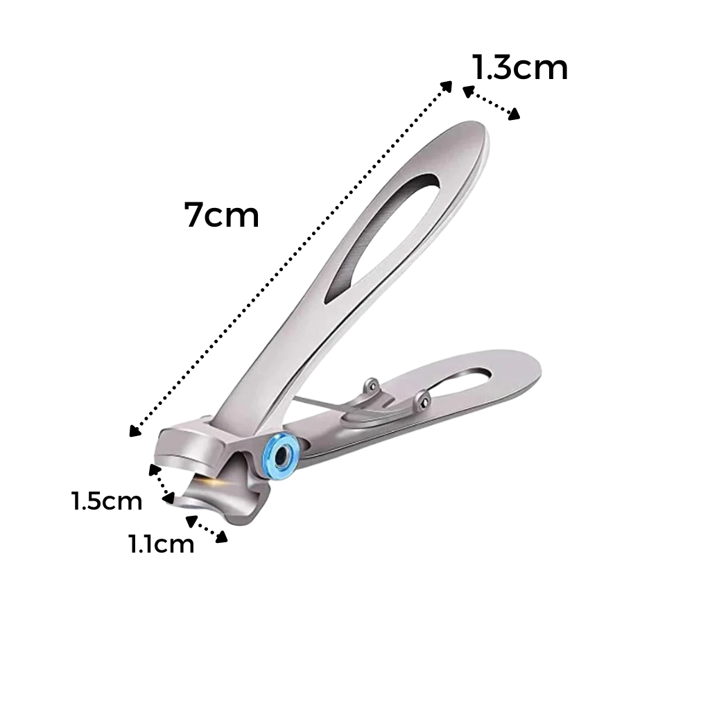 Stainless Steel Wide Jaw Nail Clippers