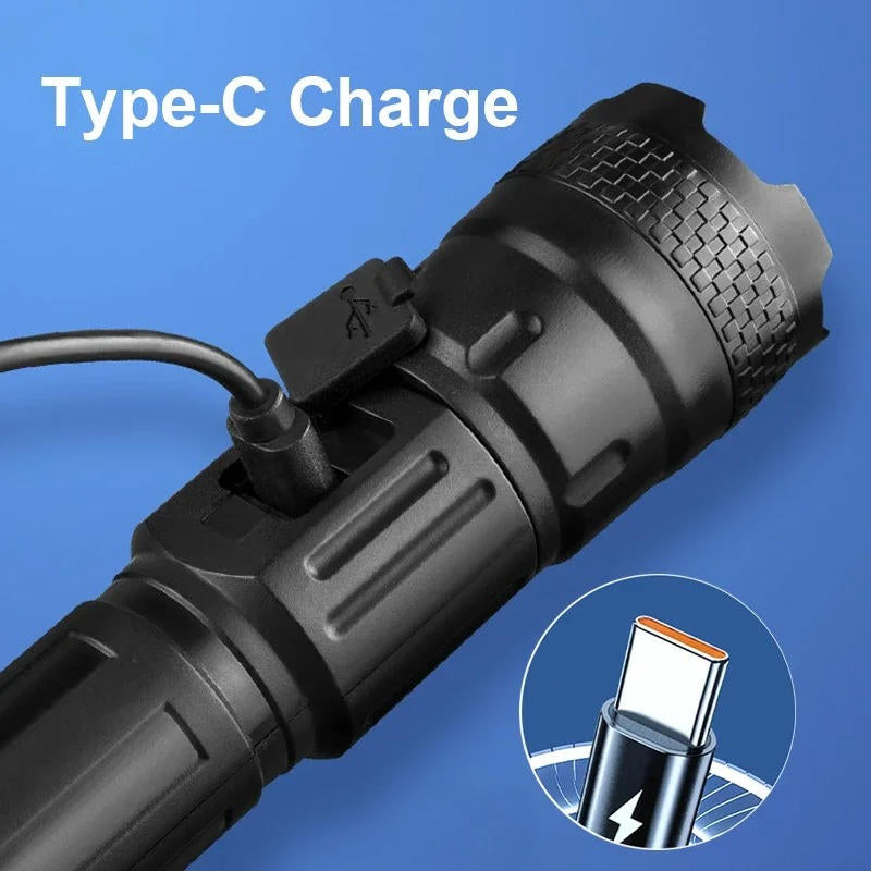 Tactical Flashlight LED Torch Light