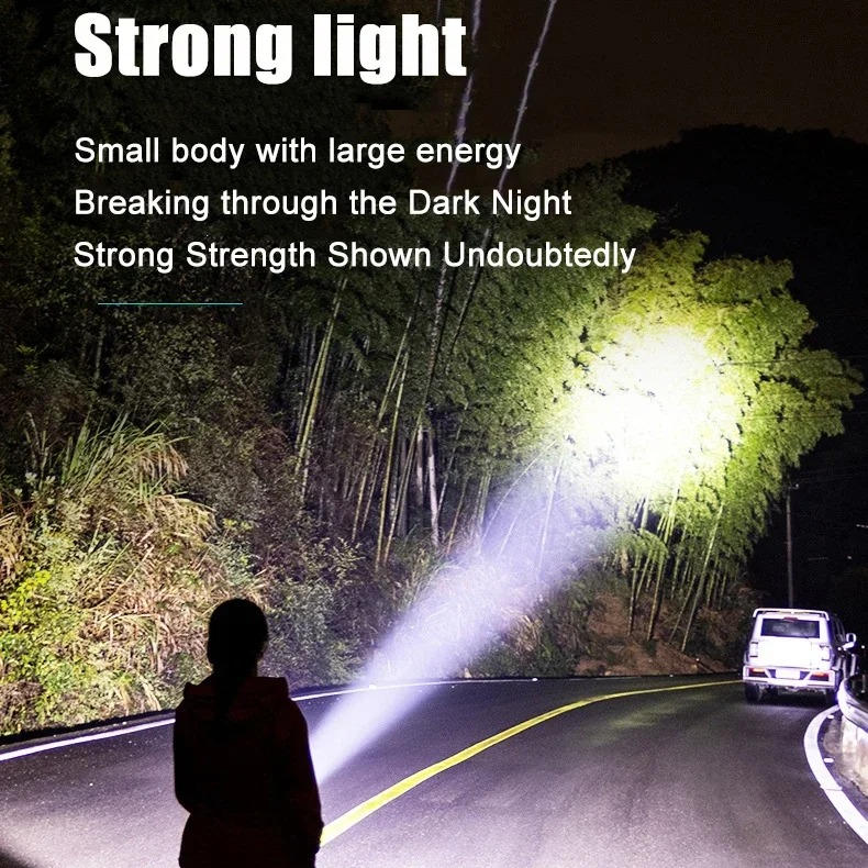 Tactical Flashlight LED Torch Light