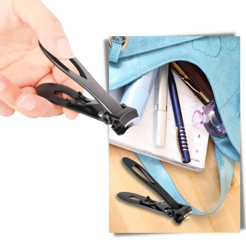 Stainless Steel Wide Jaw Nail Clippers