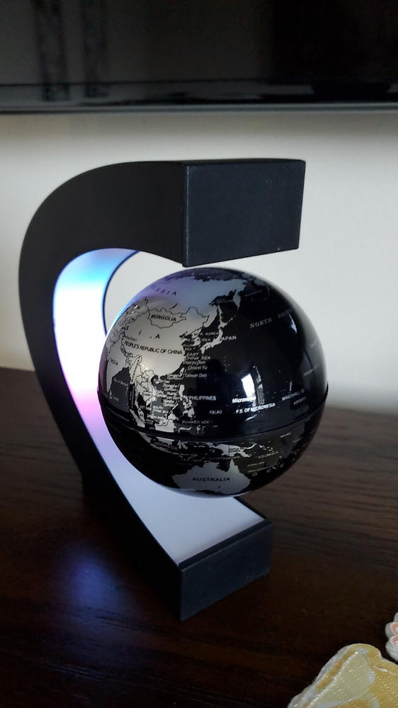 LED Floating Globe Lamp