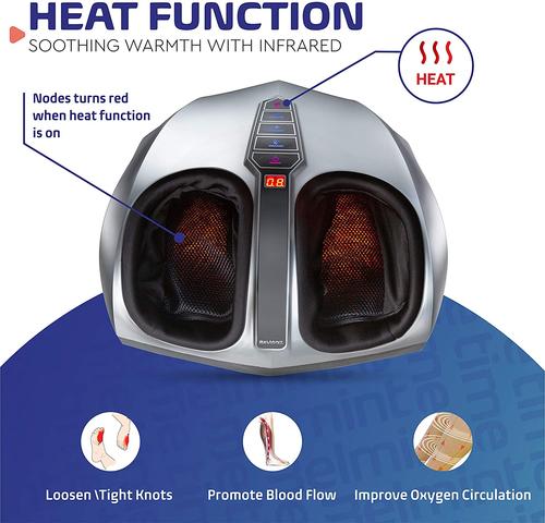 Shiatsu Foot Massager with Heat and Kneading