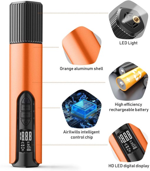 Digital Car Tire Inflator Portable Air Pump