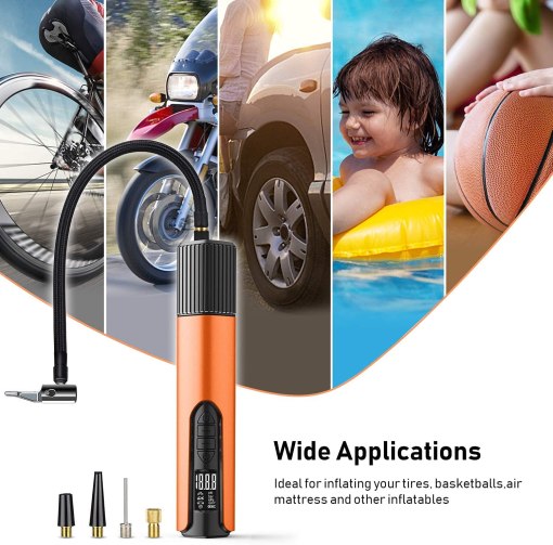 Digital Car Tire Inflator Portable Air Pump