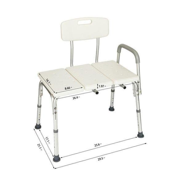 Heavy Duty Bathtub Transfer Bench