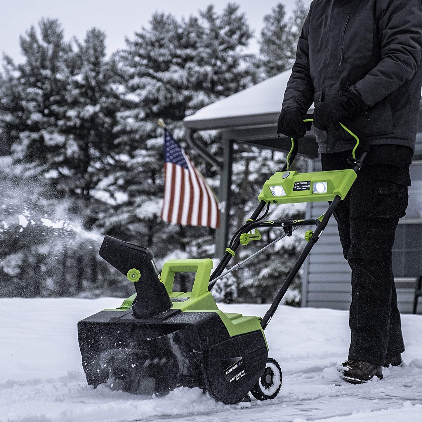 Electric Single Stage Snow Blower 22" Corded