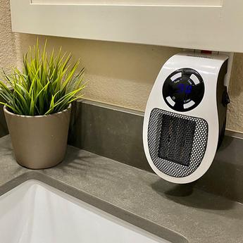 Electric Space Heater w/ Adjustable Thermostat