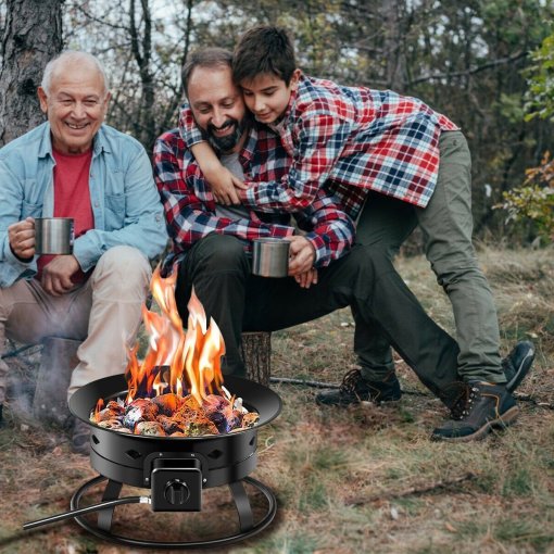 Camping Portable Propane Gas Fire Pit