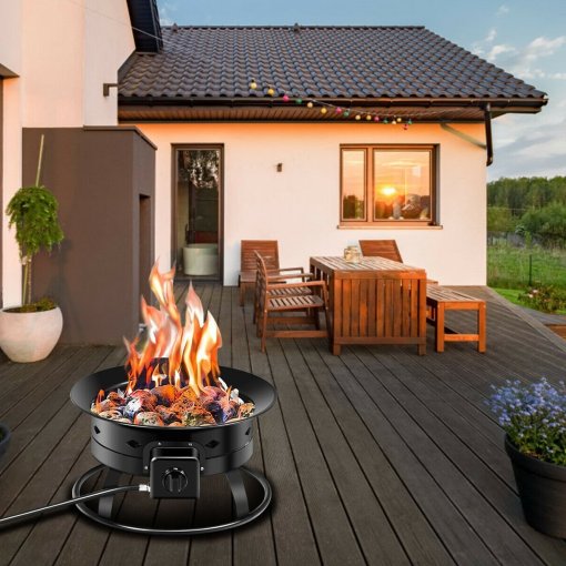 Camping Portable Propane Gas Fire Pit