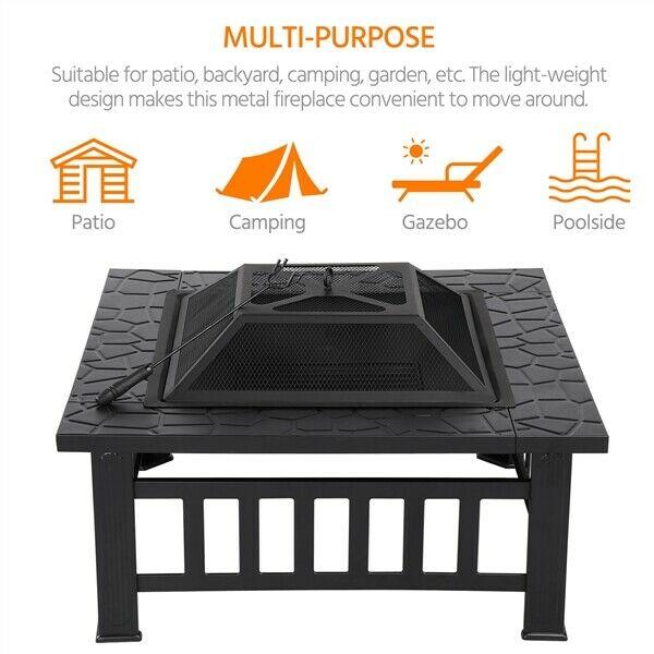 32" Outdoor Fire Pit