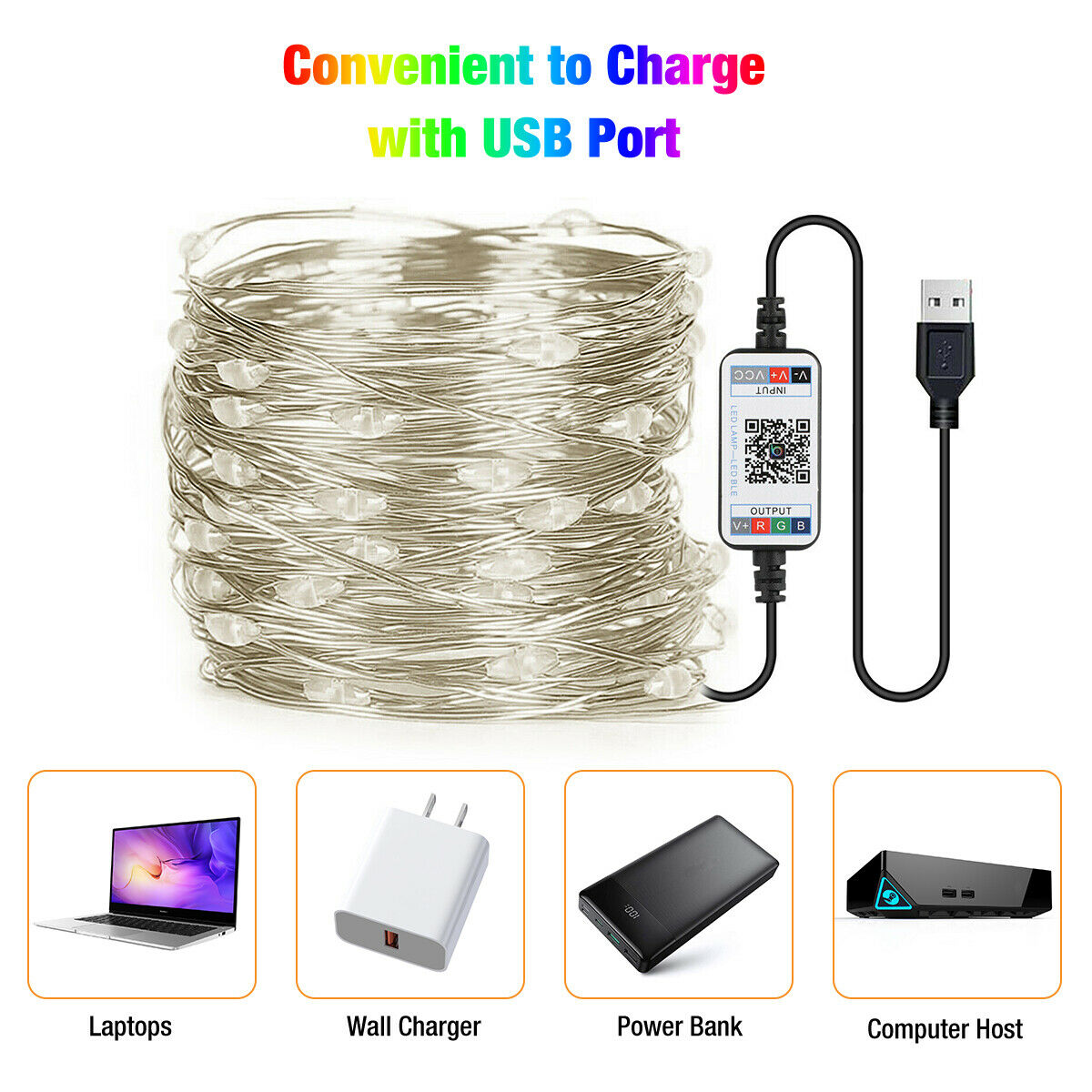 RGB LED Smart Remote Fairy Lights