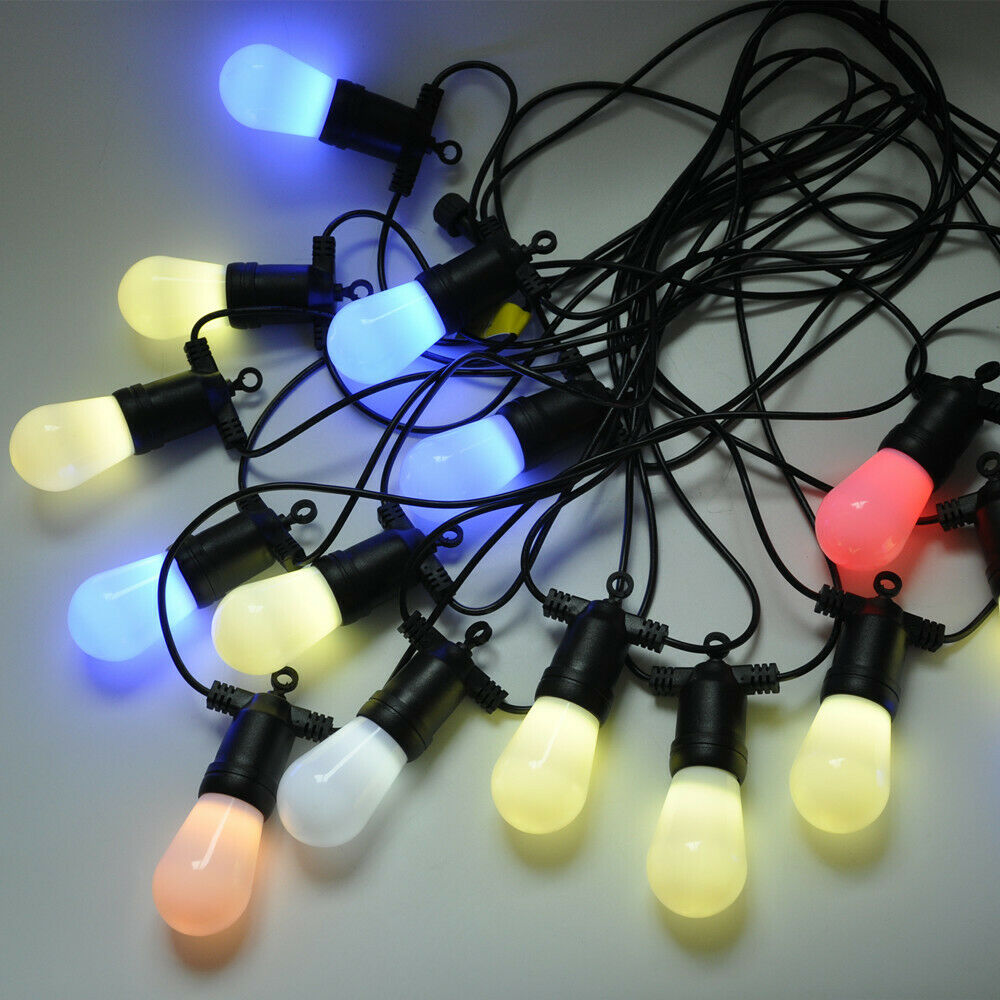48ft Outdoor RGBW Alexa Smart String Lights