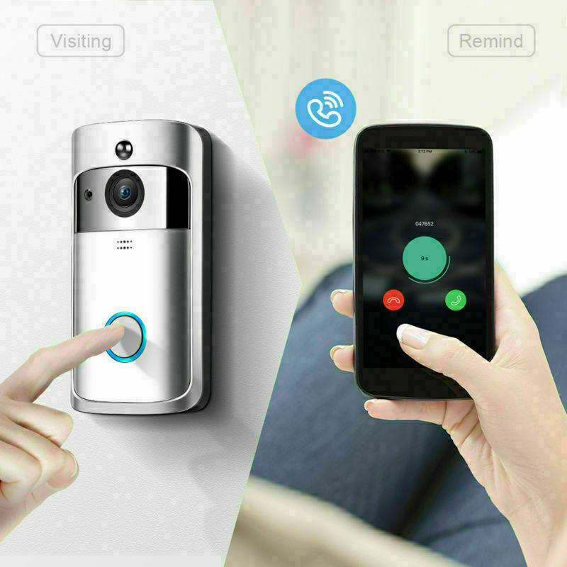 Smart Wireless Doorbell Security Camera Bell