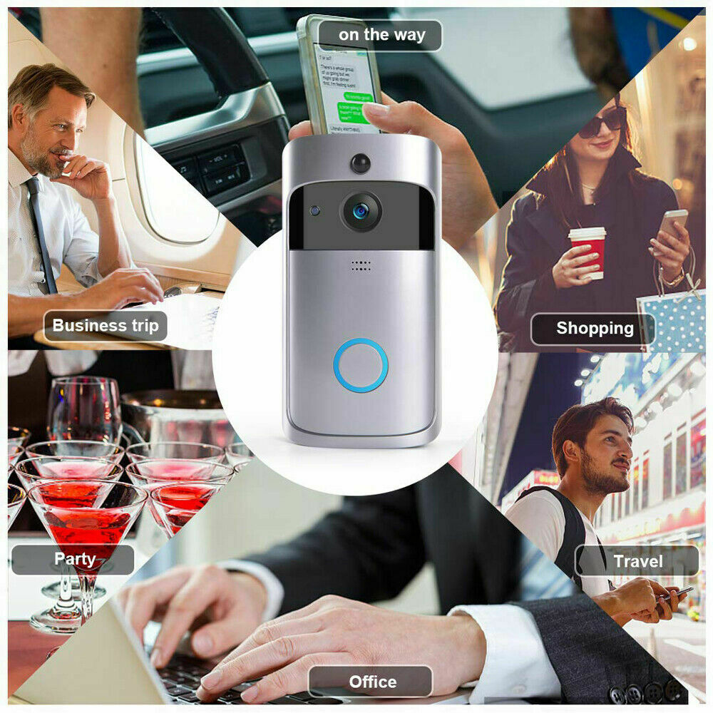 Smart Wireless Doorbell Security Camera Bell