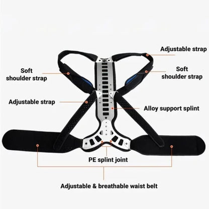 Posture Corrector for Hunched back, Kyphosis and Vertebral Compression Fracture