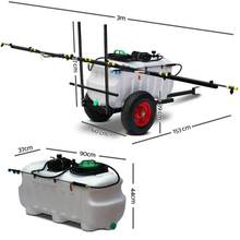 Load image into Gallery viewer, Giantz 100L Weed Sprayer Trailer with 3M Boom - Garden Spray System
