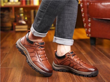 Load image into Gallery viewer, Men’s Casual Hand Stitching Arch Support &amp; Non-slip Breathable Shoes
