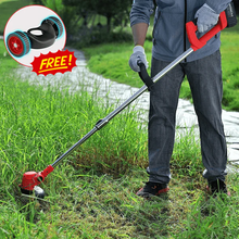 Load image into Gallery viewer, Electric 3-in-1 Lawn Mower &amp; Grass Trimmer | Cordless Whipper Snipper with Blades
