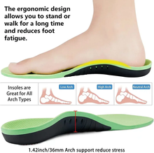 Load image into Gallery viewer, Plantar Fasciitis Insoles I Insoles For Flat Feet I Arch Support Insoles
