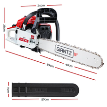 Load image into Gallery viewer, Giantz 52CC Petrol Chainsaw
