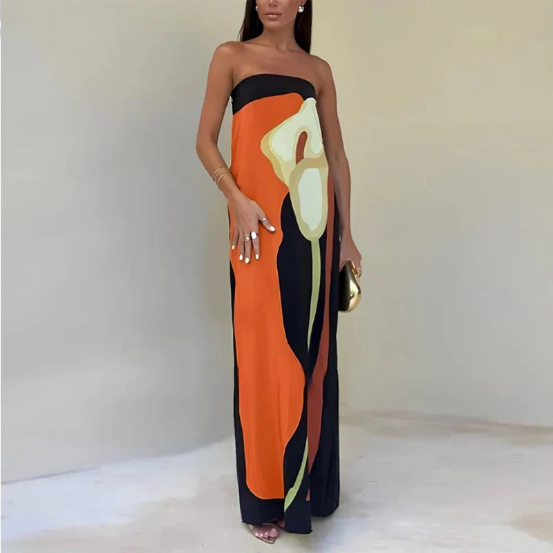 Cassandra - Strapless Boho Dress