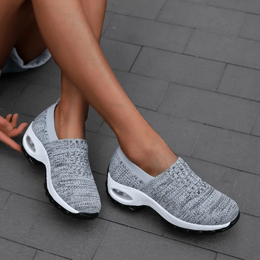 Slip-on Orthopedic Walking Sneaker for Plantar Fasciitis with ARCH Support