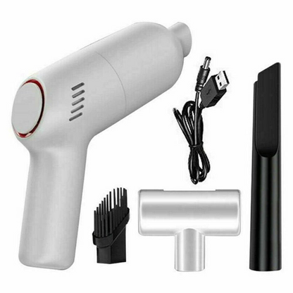 Mini Cordless Car Vacuum Cleaner - Strong Suction Vacuum