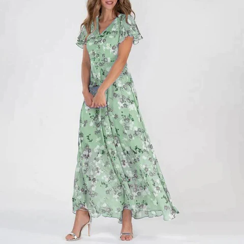 Sara - Stylish Floral Dress