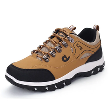 Load image into Gallery viewer, Men Orthopedic Shoes Anti-collision Anti-slip Rubber Hiking Sneakers
