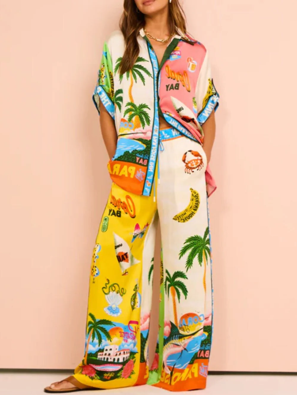Kaiya | Summer Duo Pants Set