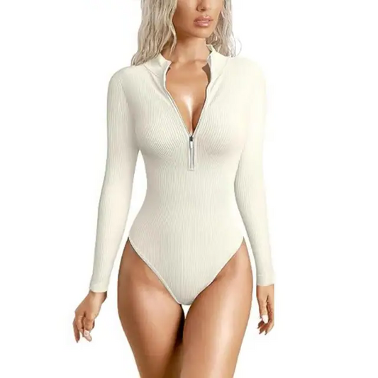 Vera | Sleek Long Sleeve Swimwear