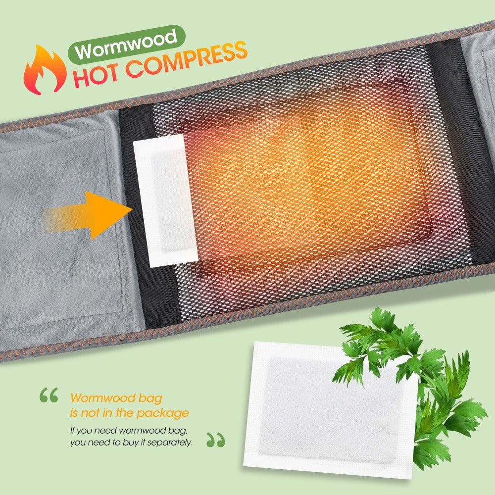 Electric Heating Waist Massage Belt for Far Infrared Relief