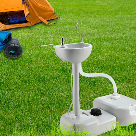 Weisshorn Camping Basin | Portable Hand Wash Sink Stand 43L Capacity
