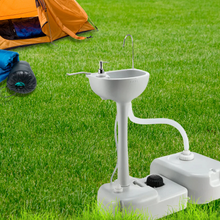 Load image into Gallery viewer, Weisshorn Camping Basin | Portable Hand Wash Sink Stand 43L Capacity
