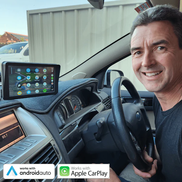 Wireless Apple CarPlay & Android Auto Bluetooth Screen