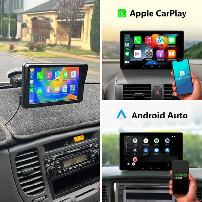 Wireless Apple CarPlay & Android Auto Bluetooth Screen