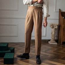 Load image into Gallery viewer, Pleated Trousers for Men
