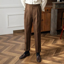 Load image into Gallery viewer, Pleated Trousers for Men
