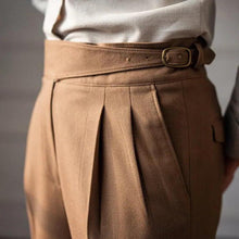 Load image into Gallery viewer, Pleated Trousers for Men
